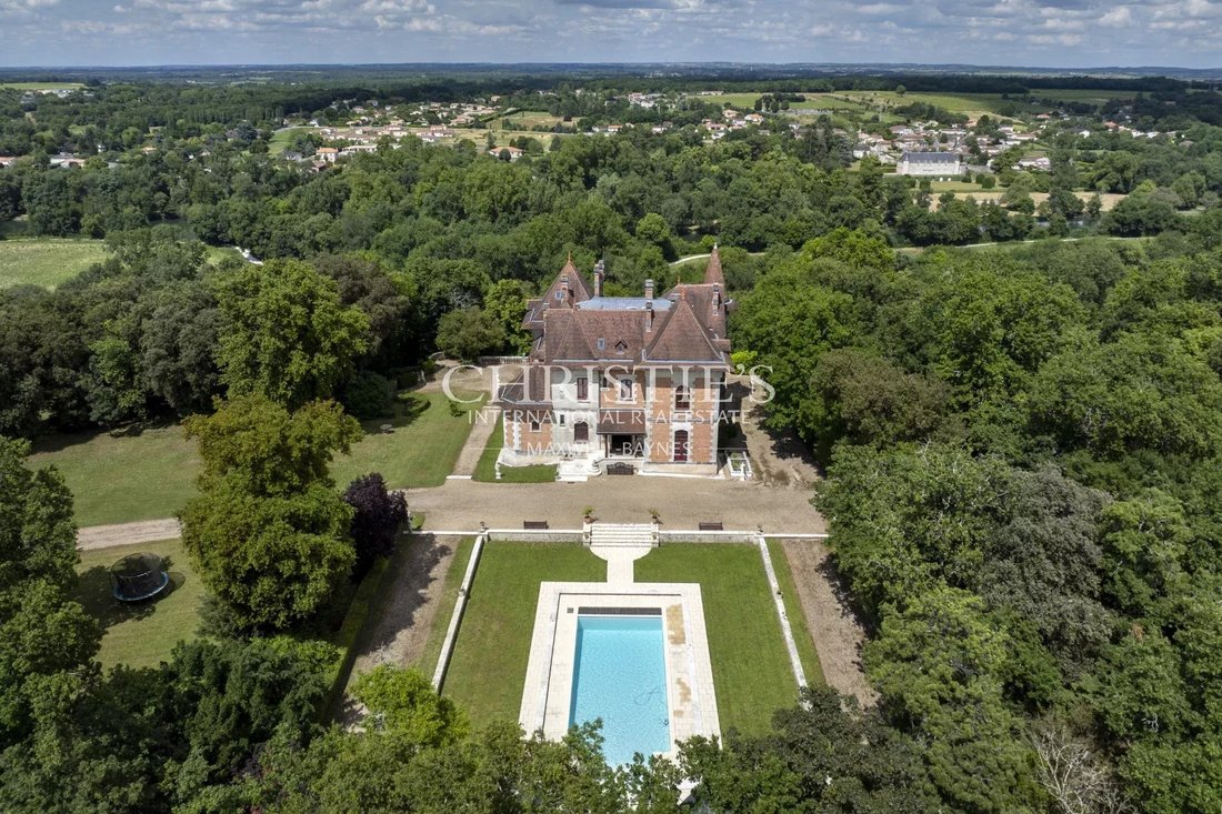 Castle in Gensac-la-Pallue, Nouvelle-Aquitaine, France 2 - 14057167