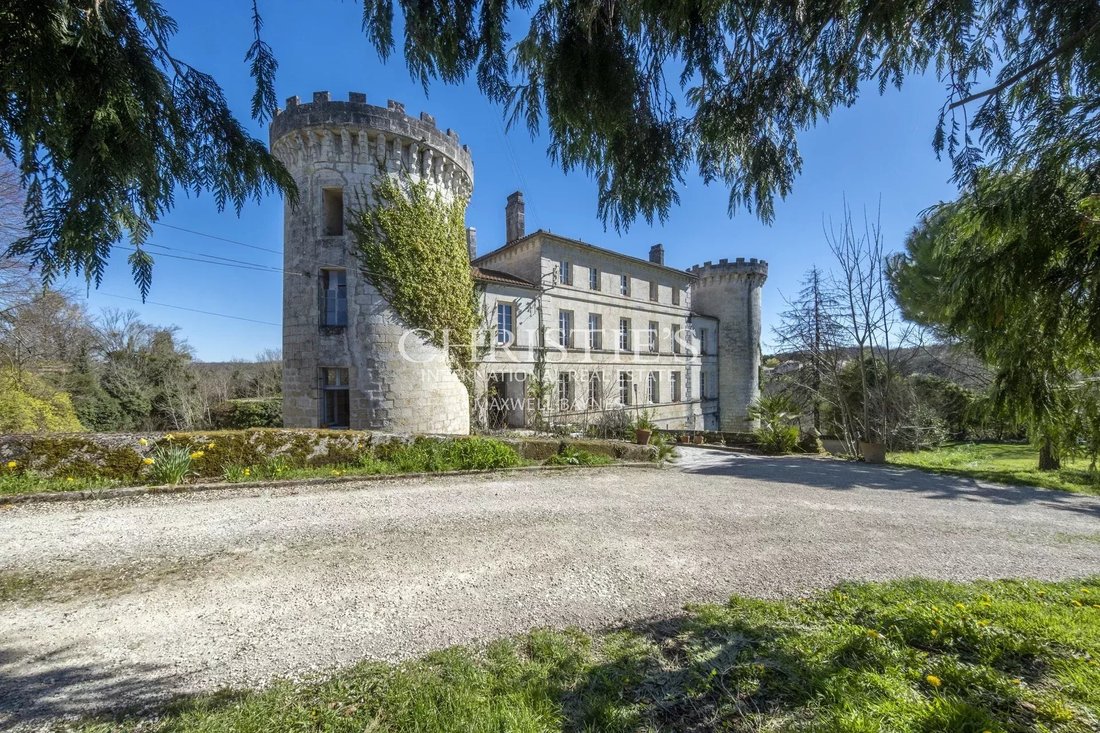 Castle in Dirac, Nouvelle-Aquitaine, France 2 - 15489601