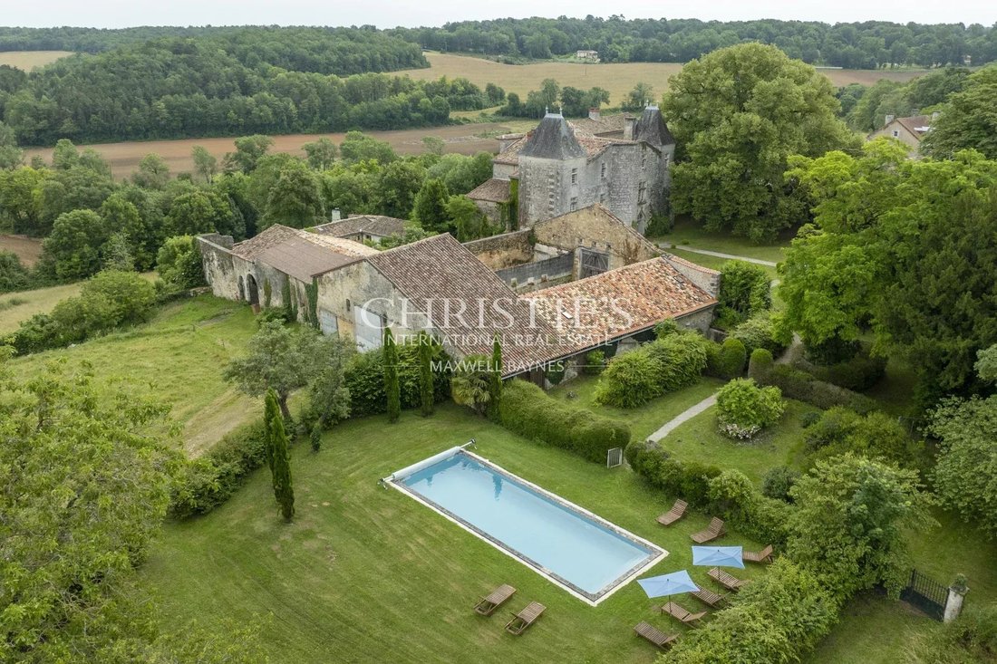 Castle in Saint Ausone-Saint Martin-Saint Gelais, Angoulême, France 2 - 14888092
