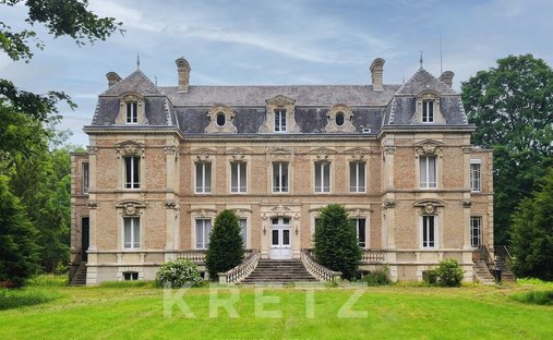 Castle in Amiens, Hauts-de-France, France 1