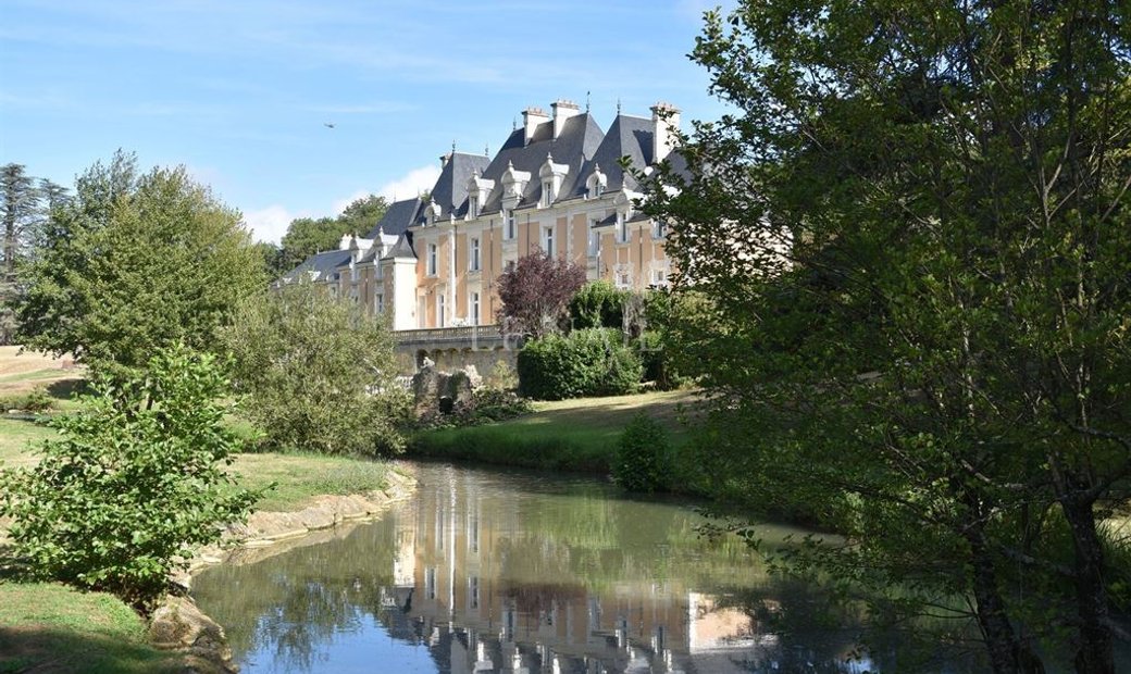 Beautiful French Castle For Sale Near Poitiers.