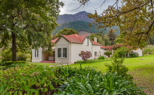 Azienda agricola a Franschhoek, Capo Occidentale, Sudafrica 1
