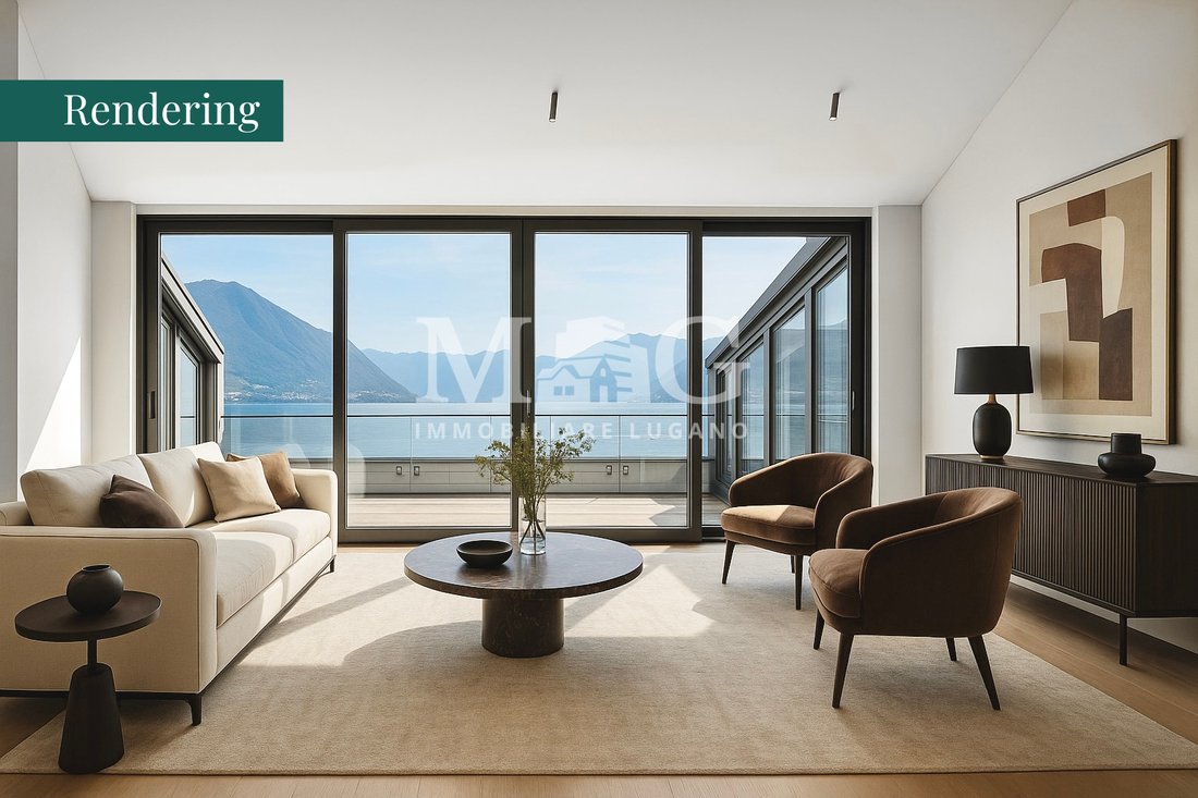 Penthouse in Lugano, Ticino, Switzerland 3 - 15589757