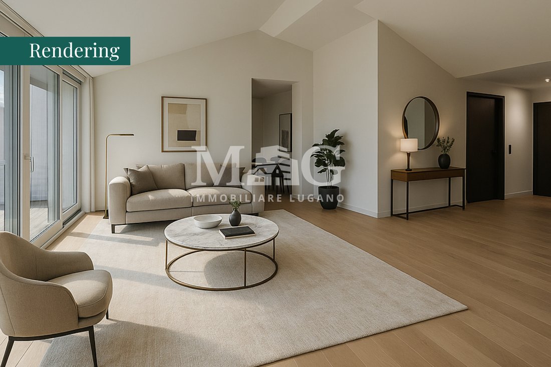Penthouse in Lugano, Ticino, Switzerland 5 - 15589757