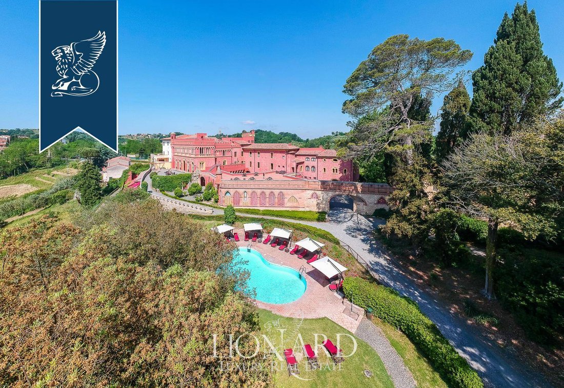 A Crown of Stone & Sun: 17th-Century Tuscan Castle in Lari’s Golden Hills