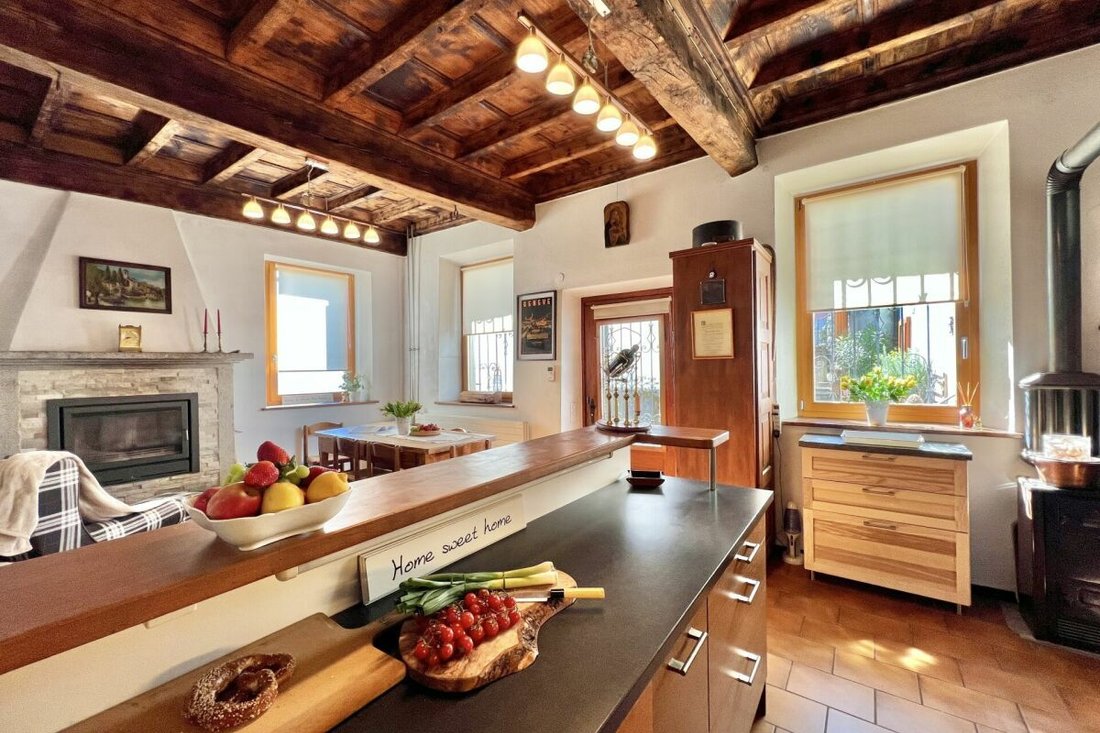 Casa Rossorino Charming Ticino Stone House With Garden And Parking