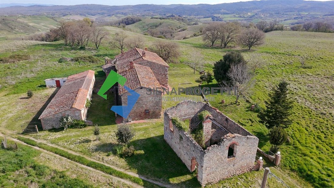 Country House in Asciano, Tuscany, Italy 1 - 15575787