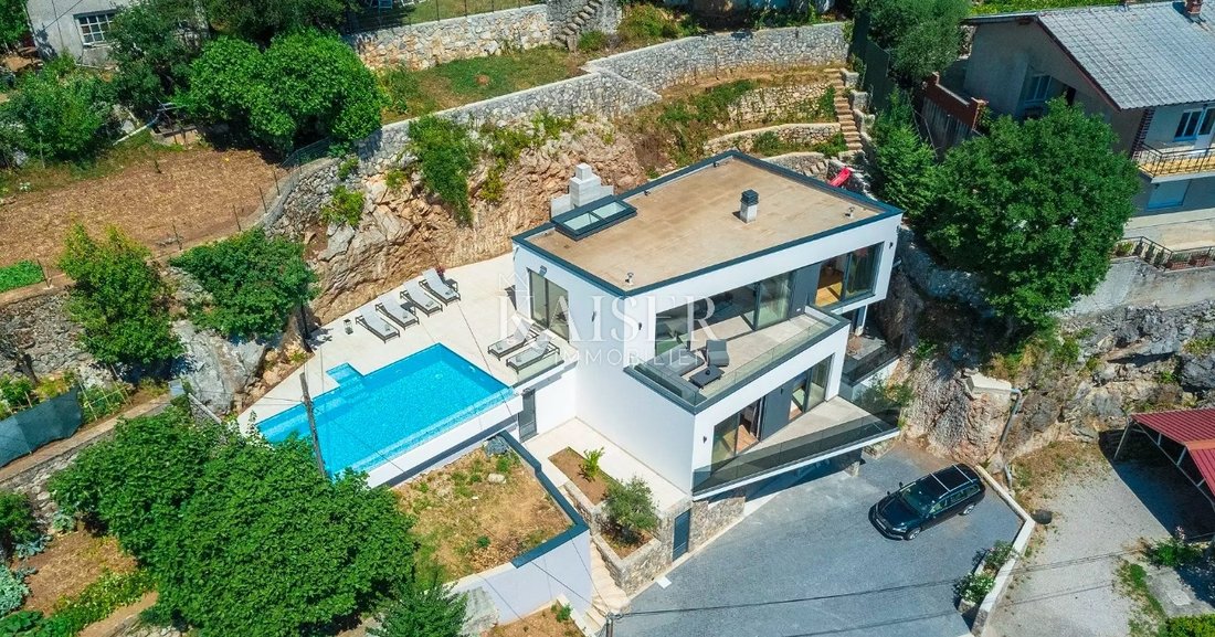 Villa a Opcina Matulji, Regione litoraneo-montana, Croazia 2 - 13449855