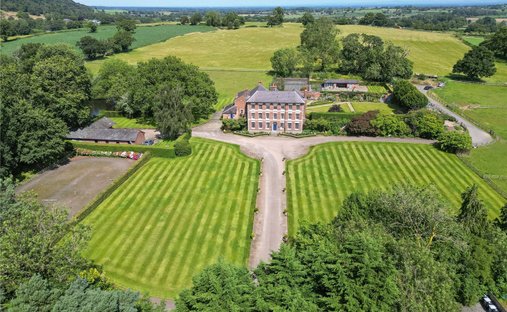 House in Bulkeley, Cheshire, England 1