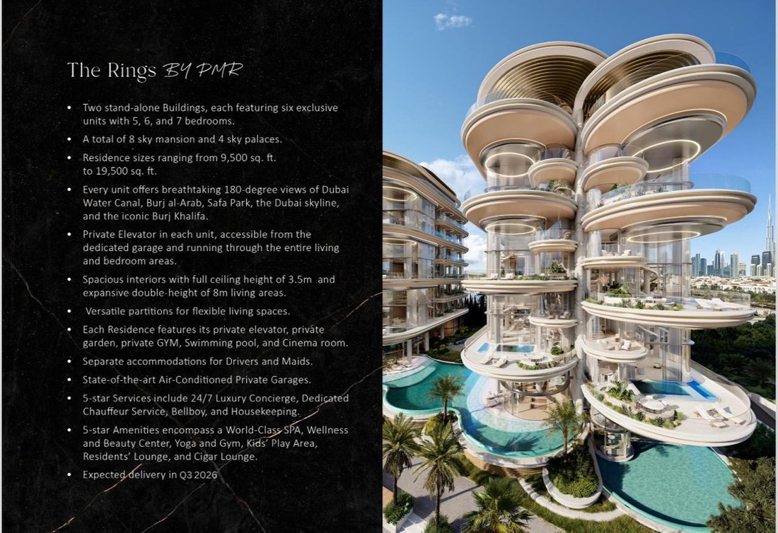 Penthouse à Dubaï, Dubaï, Émirats arabes unis 5 - 15622063