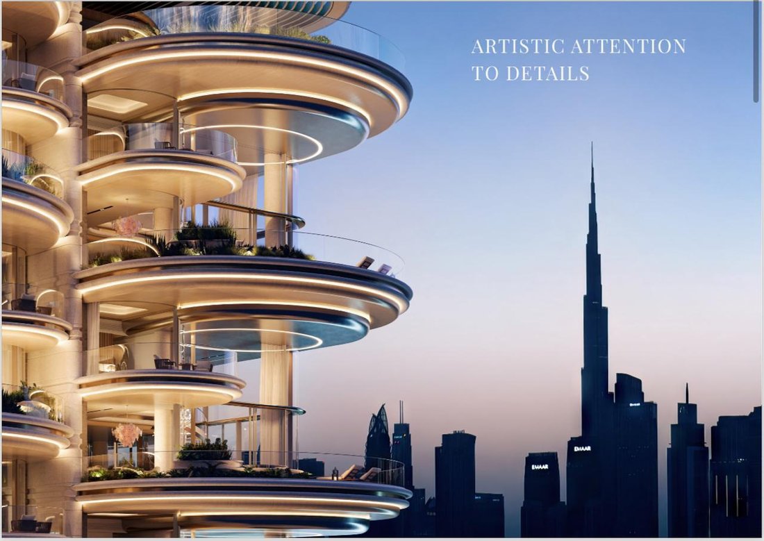 Penthouse à Dubaï, Dubaï, Émirats arabes unis 1 - 15622063