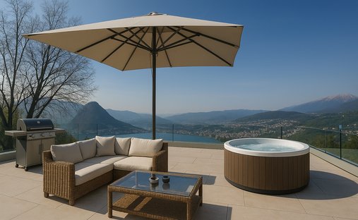 Villa in Lugano, Ticino, Switzerland 1