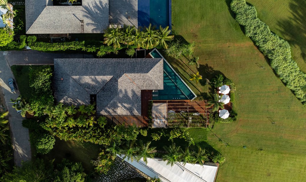Picture of House With A Privileged View Of The Ocean In A Gated In State Of Bahia ...