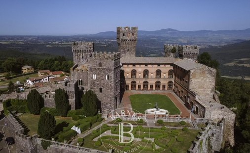 Castle in Viterbo, Lazio, Italy 1