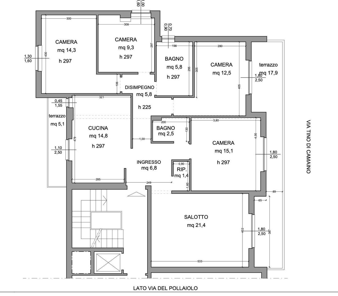 Apartamento en Florence, Toscana, Italia 5 - 15638942