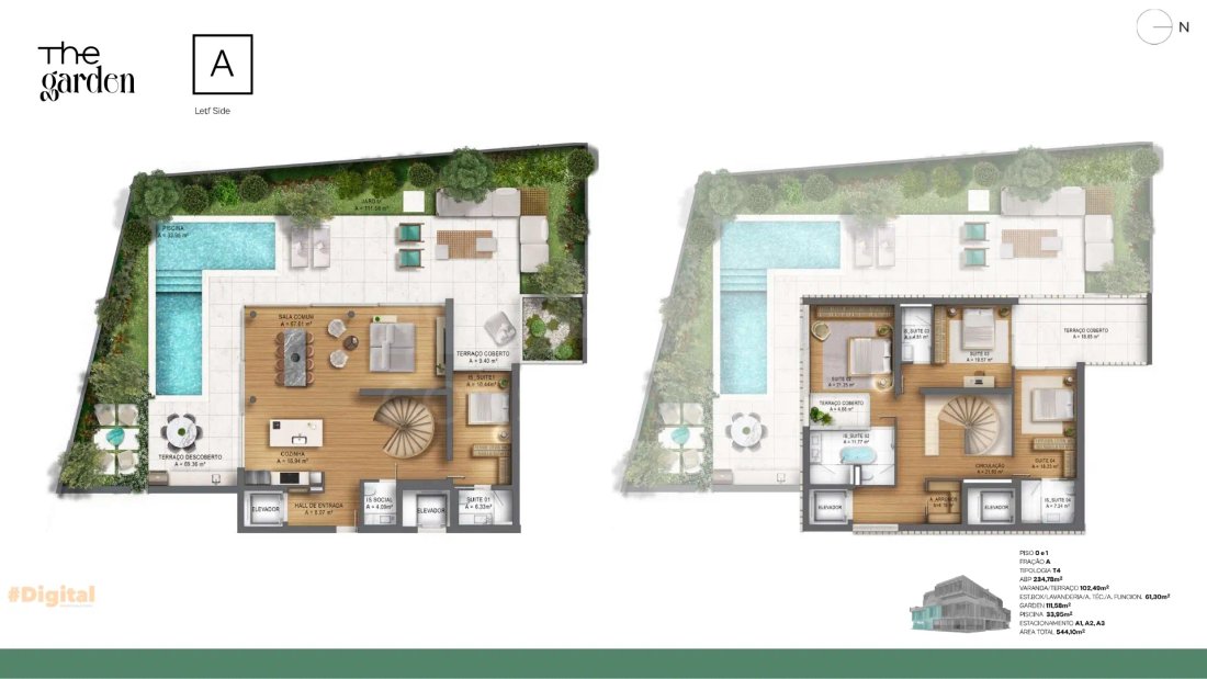 Apartment in Cascais e Estoril, Lisbon, Portugal 1 - 15626375