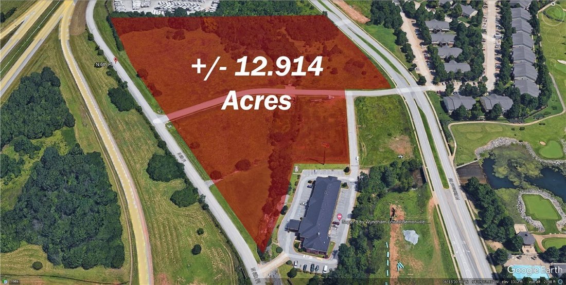 Land in Lowell, Arkansas, United States 1 - 14796994