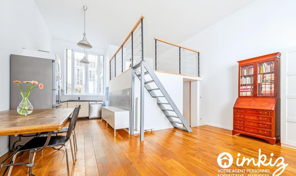 Der Loft Loft Im Appart Stil Im Künstlerviertel. In Paris, île De France ...