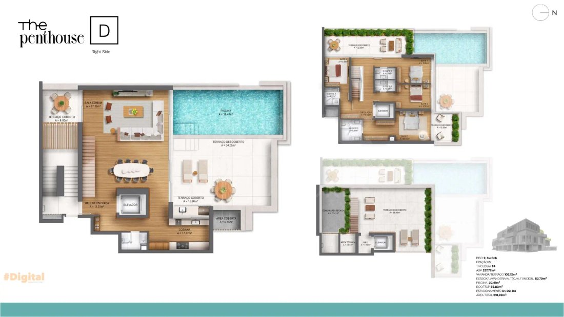 Apartment in Cascais e Estoril, Lisbon, Portugal 3 - 15626387