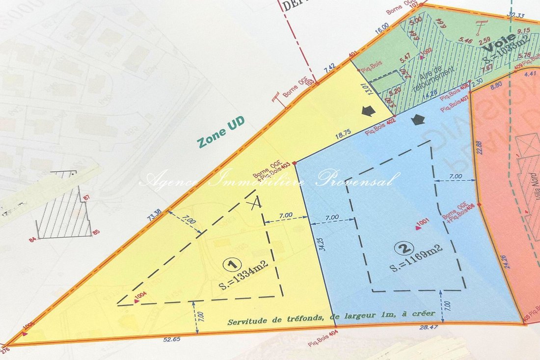 Land in Ville-Les Saquedes-Le Bouillonnet, Sainte-Maxime, France 3 - 15637924