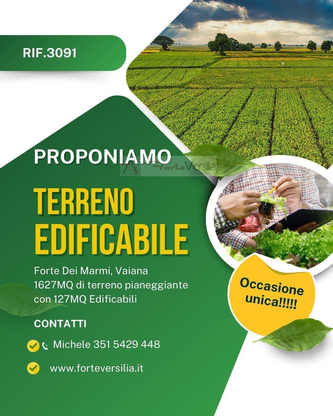 Land in Caranna-Vaiana, Forte dei Marmi, Tuscany 1 - 15645676