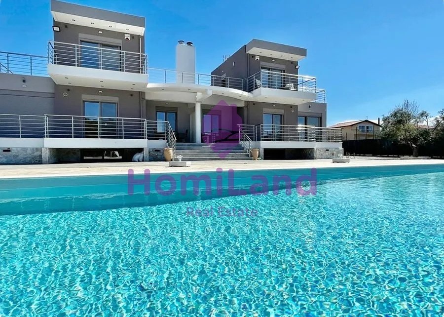 Villa in Drosia Municipal Commune, Anthidon, Greece 1 - 15643308
