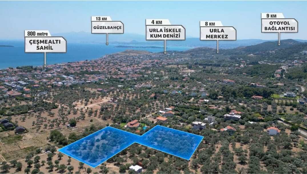 Land in Urla, İzmir, Turkey 1 - 15650100
