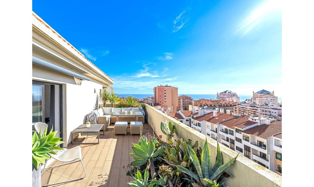Picture of Penthouse In Building With Swimming Pool, Sauna, In Cascais, Lisbon ...