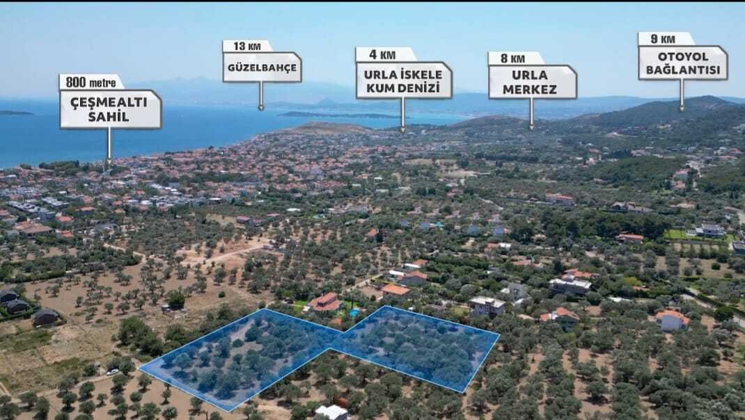 Land in Urla, İzmir, Turkey 2 - 15650100