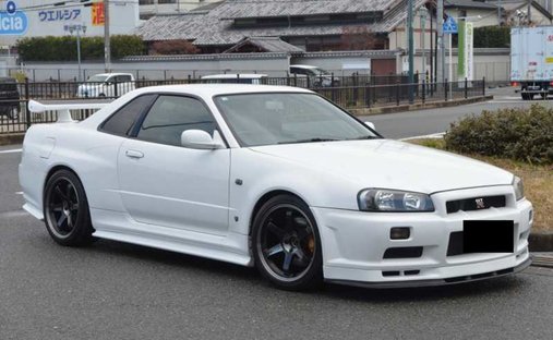 White Nissan Skyline GT-R R34 V-spec for sale | JamesEdition