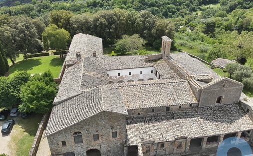 Schloss in Celleno, Latium, Italien 1