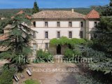 In Provence, Magnificent Provencal Château On Its Promotory With Land