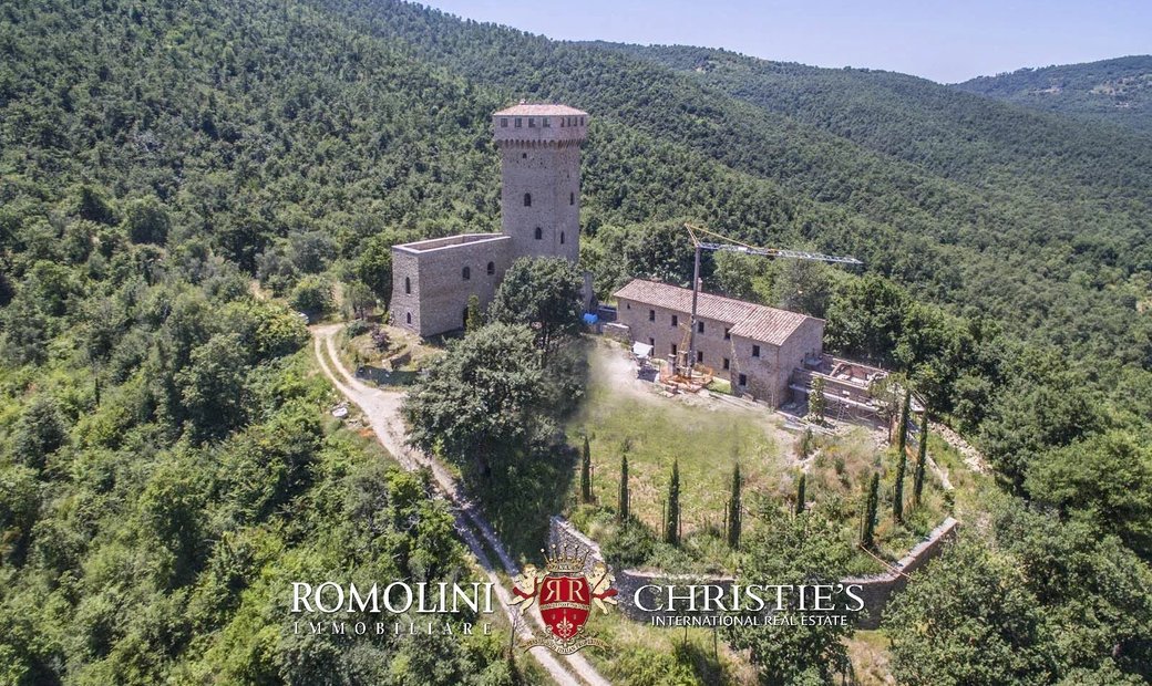 Castle For Sale In Umbria, Trasimeno Lake