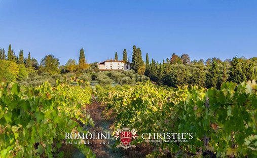 Tuscany| Historic Tuscan Castle With Land For Sale Near Florence