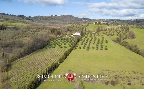 Tuscany| Historic Tuscan Castle With Land For Sale Near Florence
