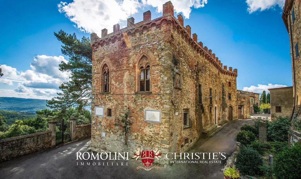 Medieval Castle For Sale Between Chianti And Valdambra, Tuscany