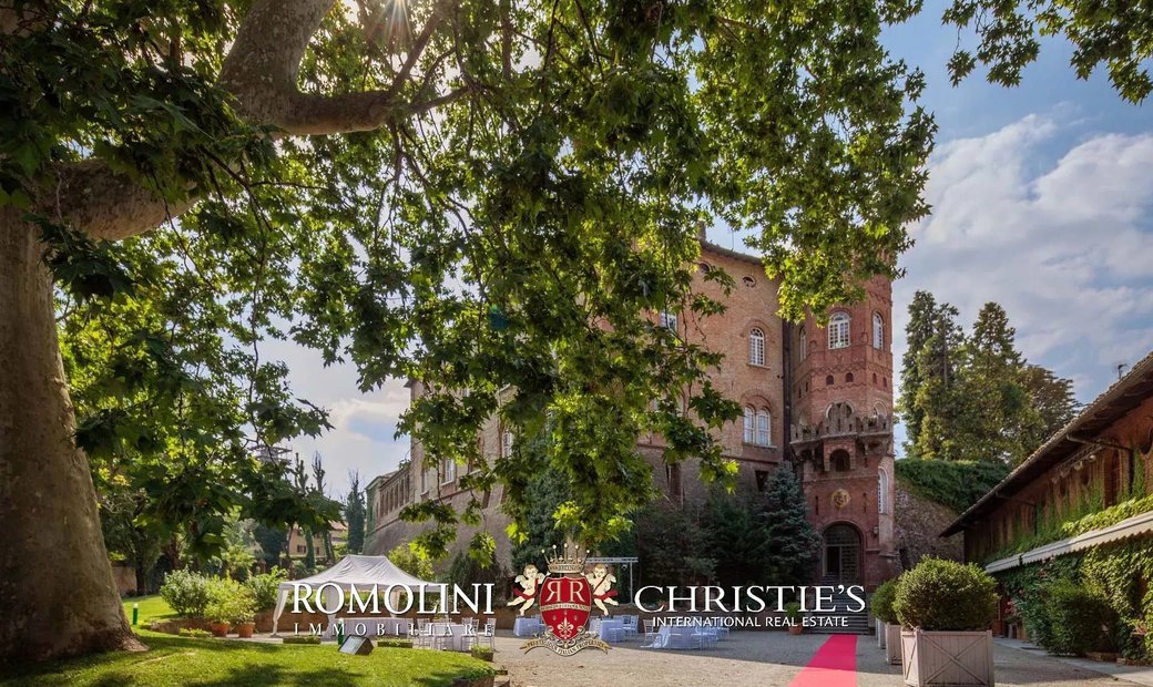 Castle Hotel For Sale Piedmont Monferrato