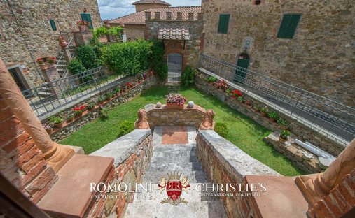 Medieval Castle For Sale Between Chianti And Valdambra, Tuscany