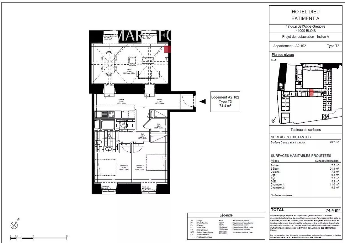 Apartment in Vienne, Blois, France 3 - 15425586