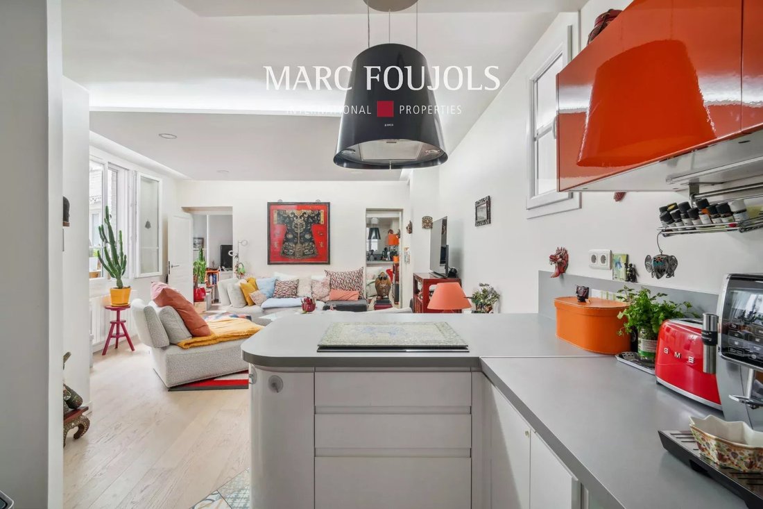 Apartment in Auteuil Sud, Paris 16e Arrondissement, Paris 5 - 15664393