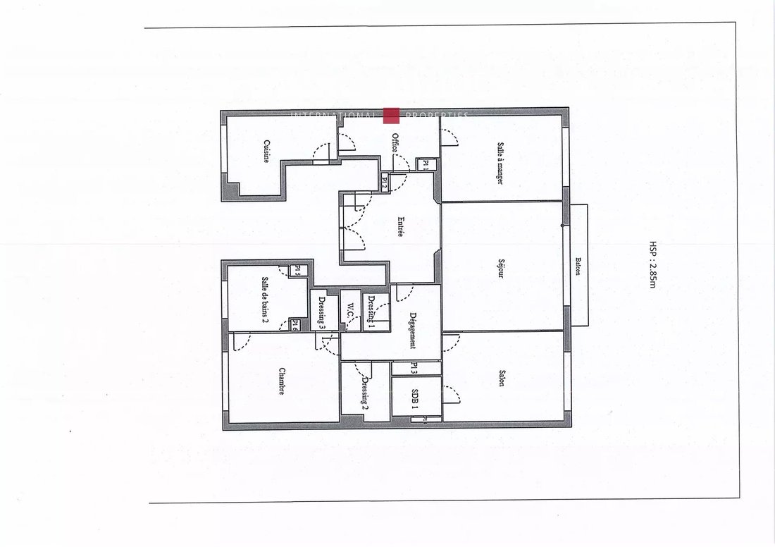 Apartment in Bois de Boulogne, Paris 16e Arrondissement, Paris 3 - 15462683