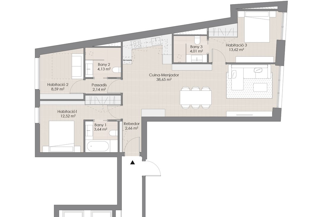 Apartment in La Massana, La Massana, Andorra 5 - 15670251