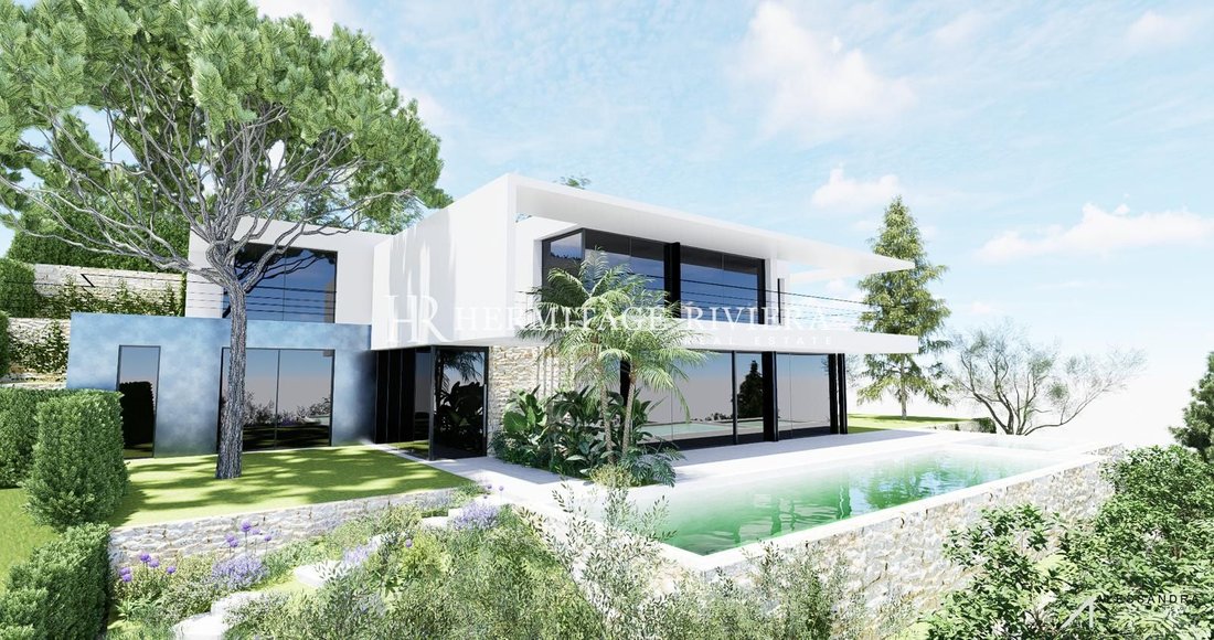 Villa in Village-Cros de Caste-Coupiere-Mont Gros, Roquebrune-Cap-Martin, France 1 - 15292668