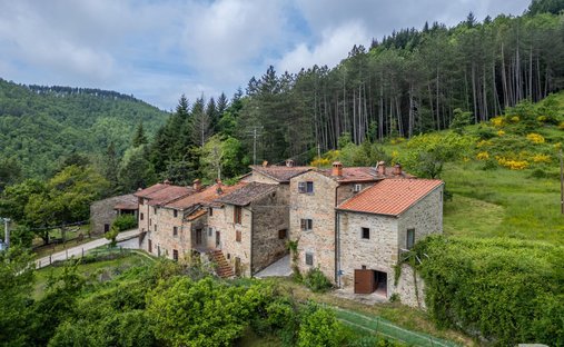 Corps de ferme à Bibbiena, Toscane, Italie 1