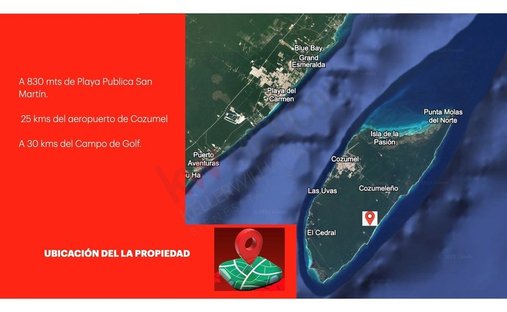 Land in El Cedral, Quintana Roo, Mexico 1