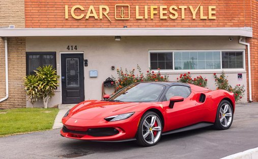 2025 Ferrari 296 GTS Convertible 2D 3.0L V6 Turbo Electric/Hybrid in Arcadia, CA, United States 1