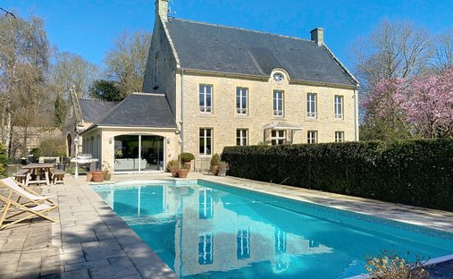 House in Bayeux, Normandy, France 1