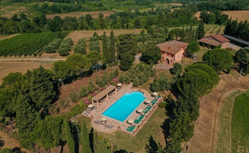 Villa en Peccioli, Toscana, Italia 1