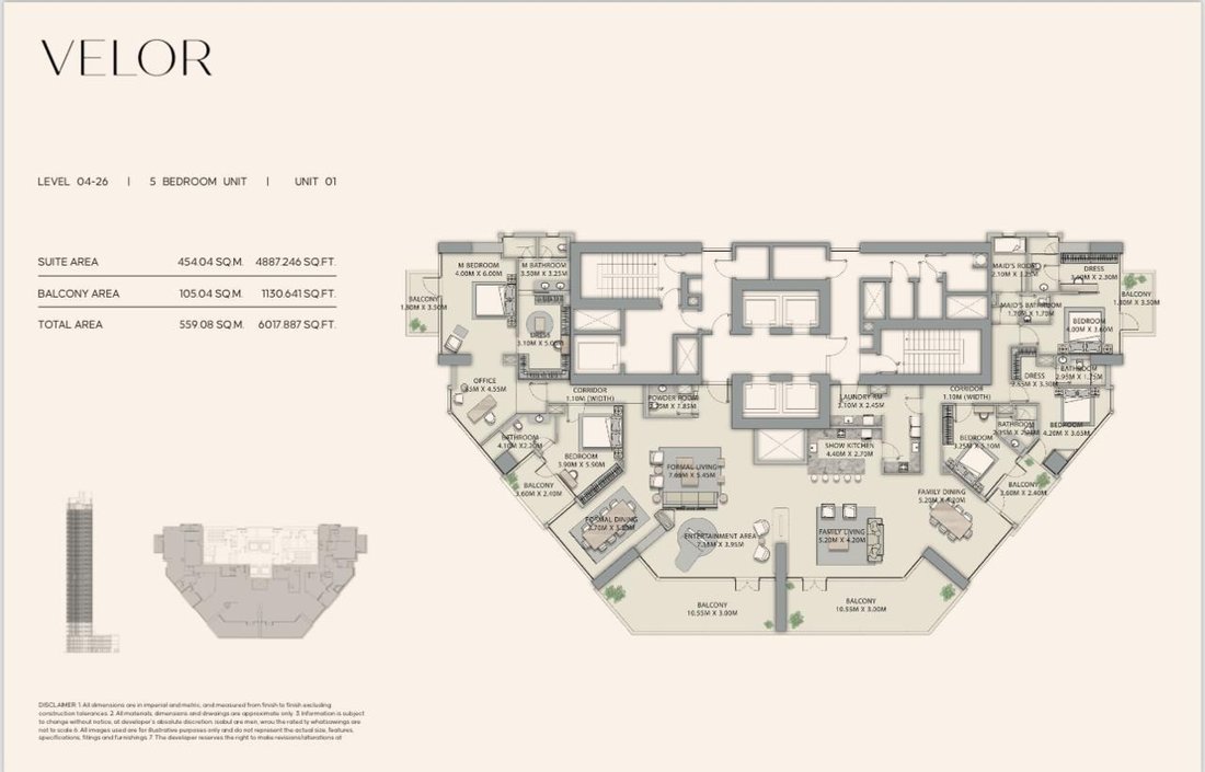 Penthouse in Burj Khalifa Lake, Downtown Dubai, Dubai 4 - 15692662