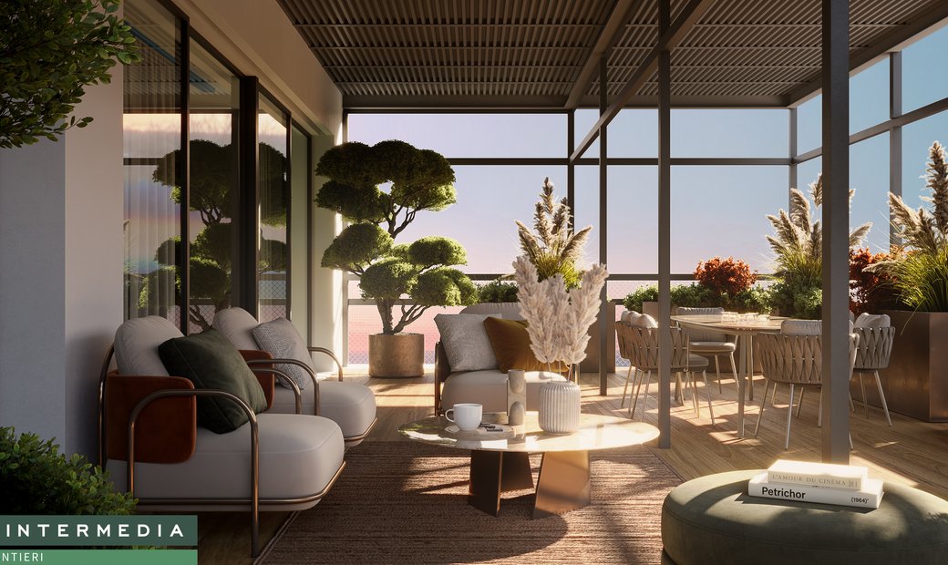 A closer look at Top Floor Penthouse Suite With Sliding Glass Doors